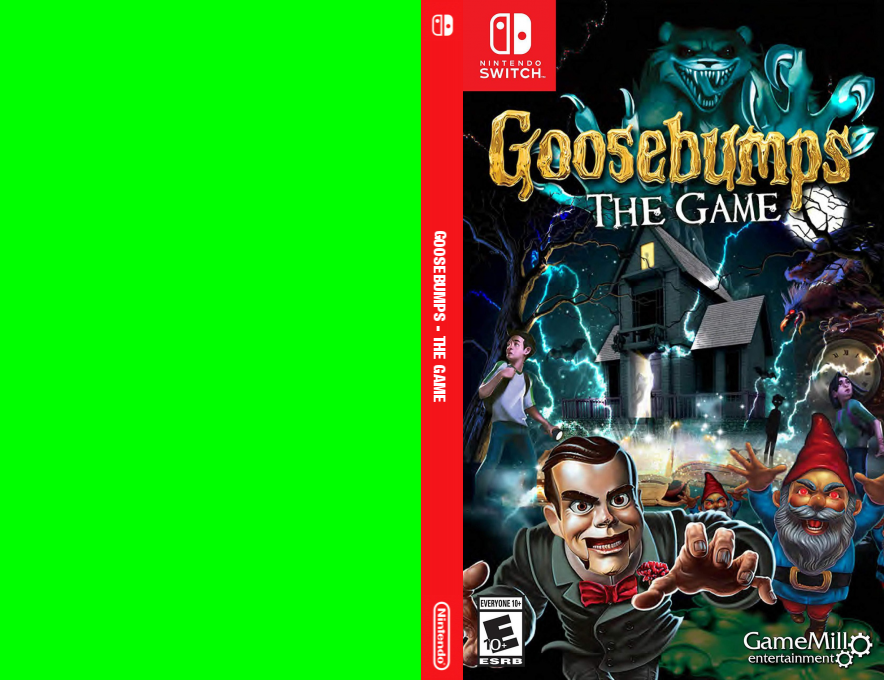 Goosebumps - The Game — box-texture (US)