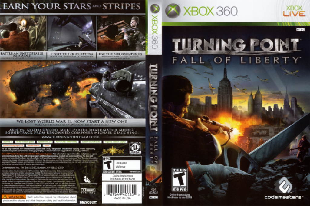 Turning Point - Fall of Liberty — box-texture (US)