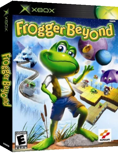 Frogger Beyond — box-3D (US)