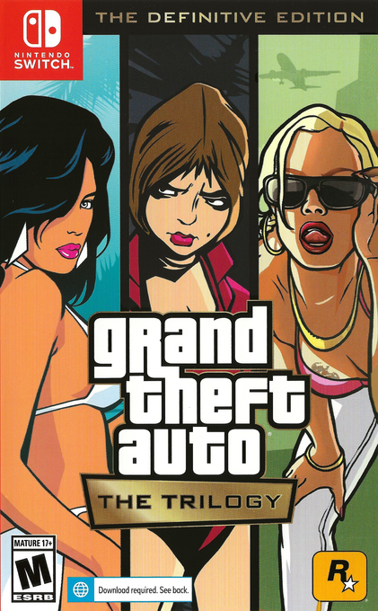 Grand Theft Auto 3 - The Definitive Edition box art