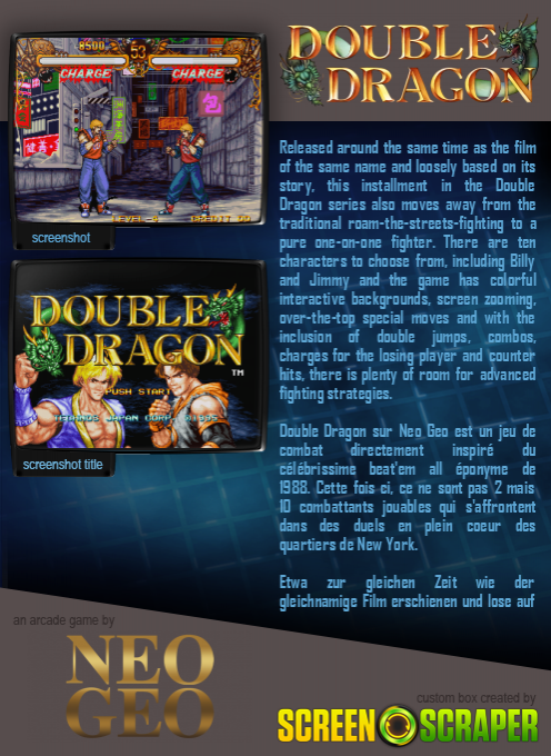 Double Dragon — box-2D-back (SS)