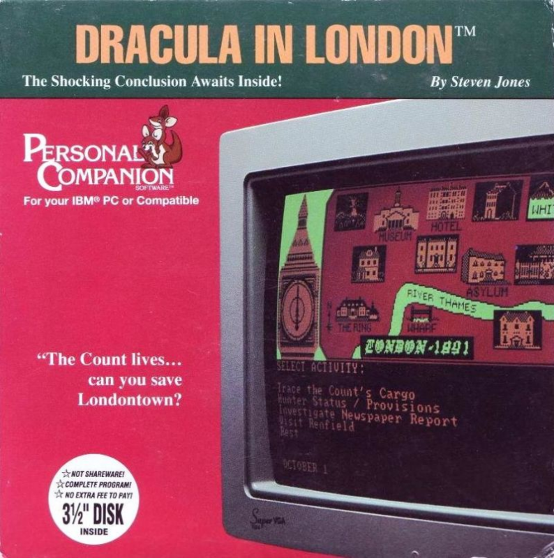 Dracula in London box art