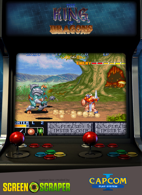 The King of Dragons — box-2D (SS)