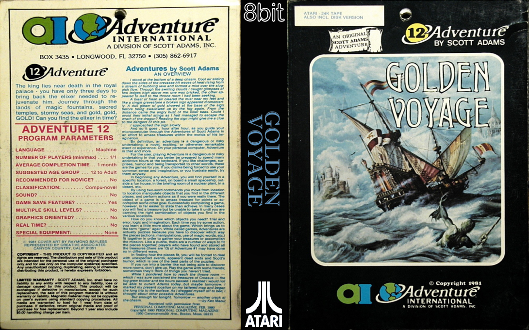 The Golden Voyage — box-texture (WOR)