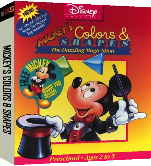 Mickey's Colors And Shapes — box-3D (US)