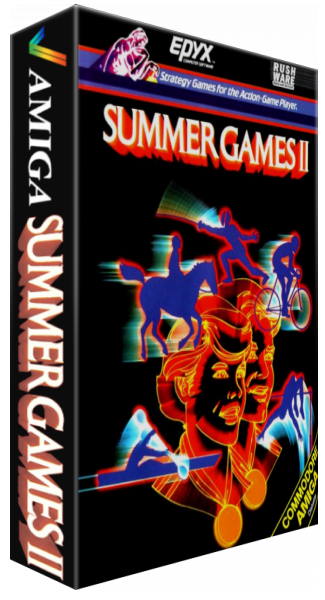 Summer Games II — box-3D (EU)