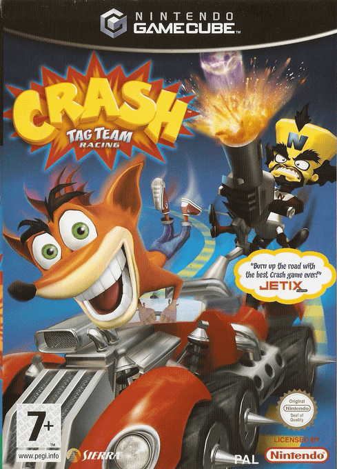 Crash Tag Team Racing — box-2D (EU)