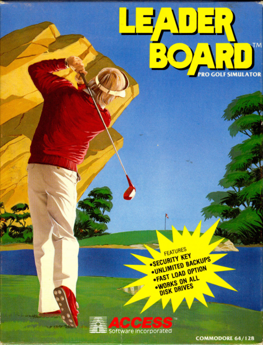 Leaderboard Golf box art