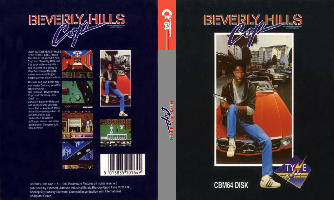 Beverly Hills Cop — box-texture (EU)