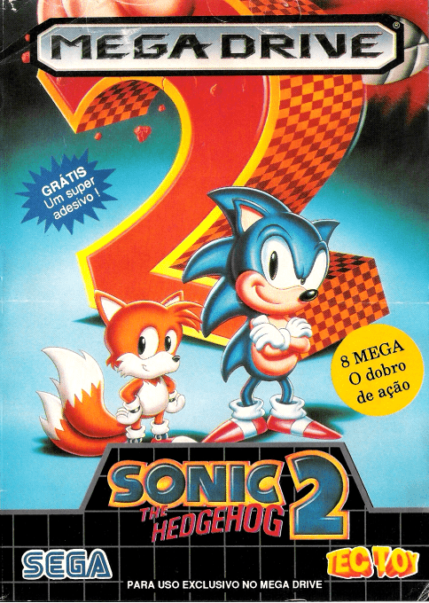 Sonic The Hedgehog 2 — box-2D (BR)