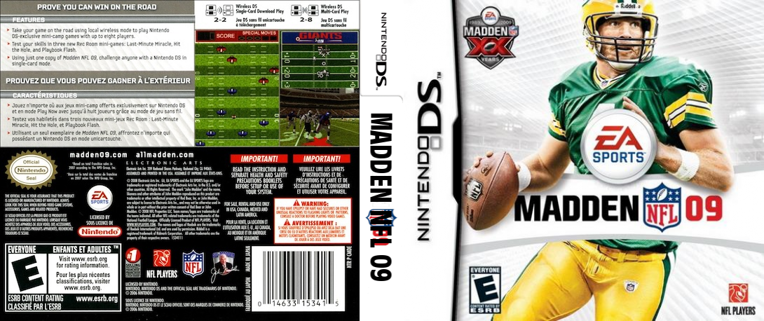 Madden NFL 09 — box-texture (US)