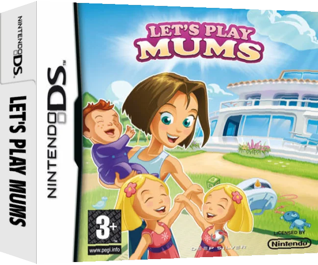 Let's Play Mums — box-3D (EU)