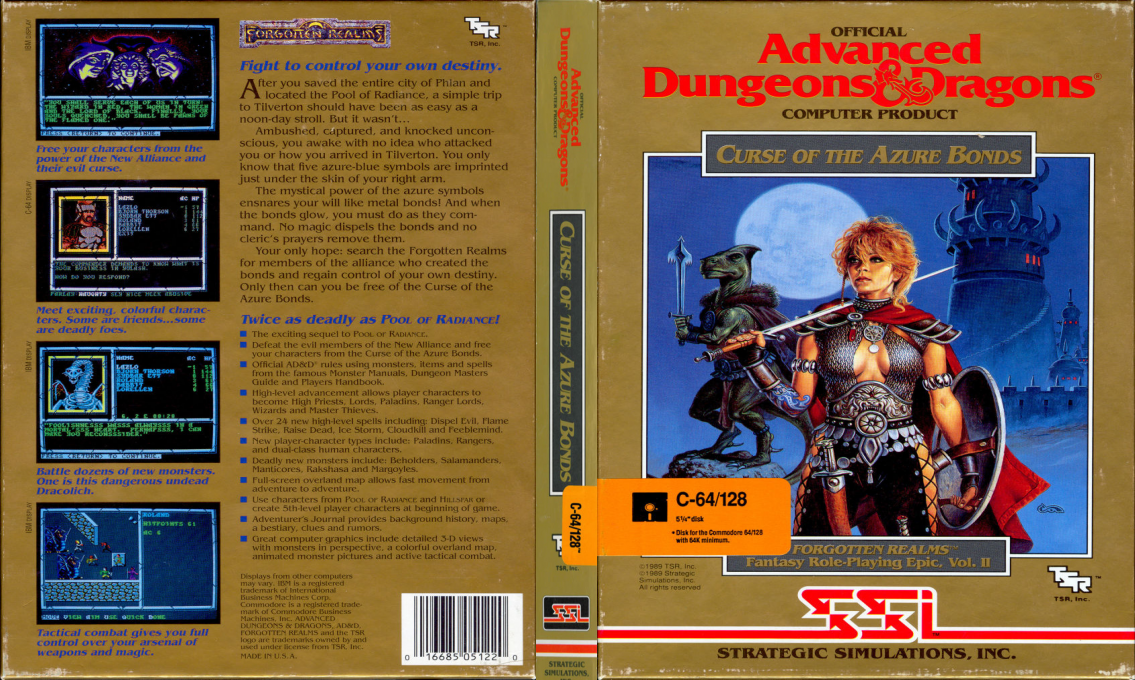 Curse Of The Azure Bonds — box-texture (US)