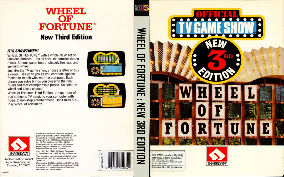 Wheel Of Fortune - New Third Edition — box-texture (US)