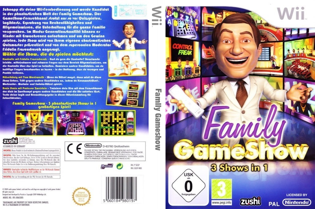 Family GameShow — box-texture (DE)