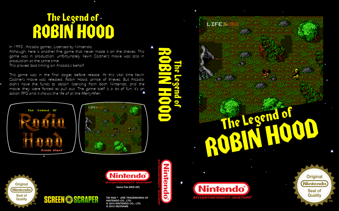 Legend Of Robin Hood, The — box-texture (SS)