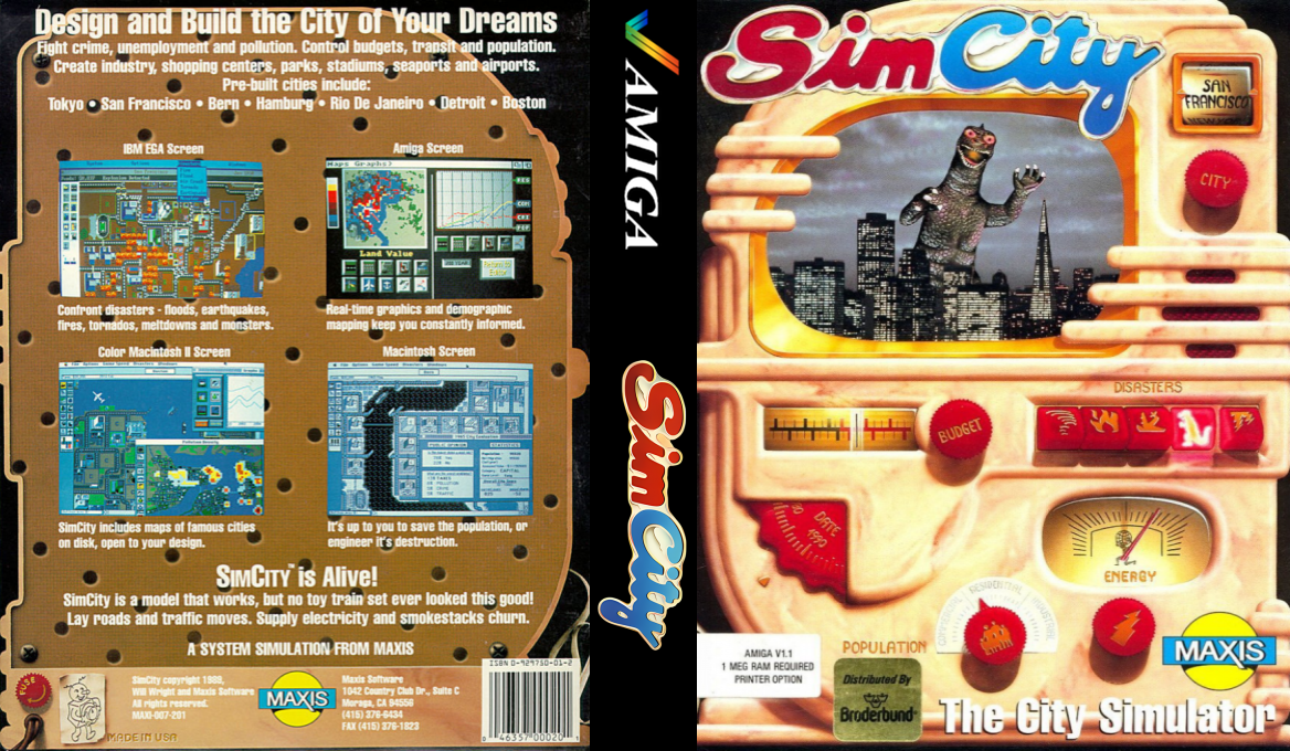 SimCity — box-texture (US)