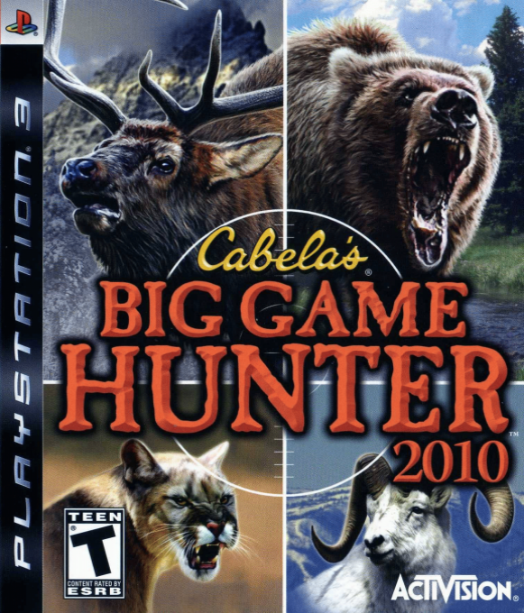 Cabela's Big Game Hunter 2010 box art