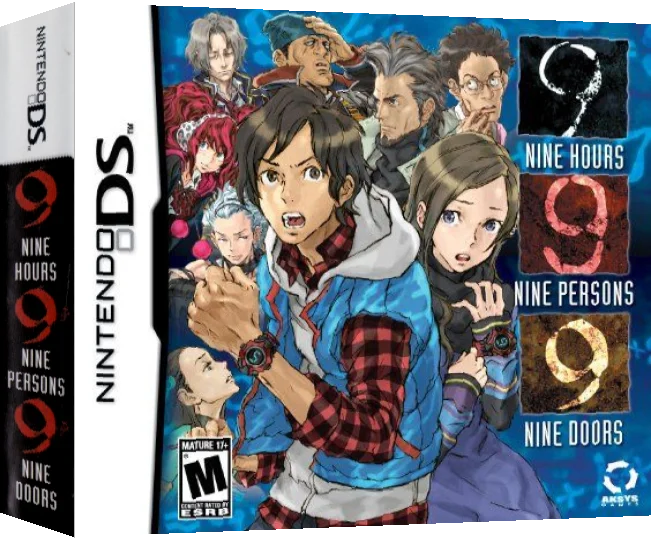 Nine Hours, Nine Persons, Nine Doors — box-3D (US)