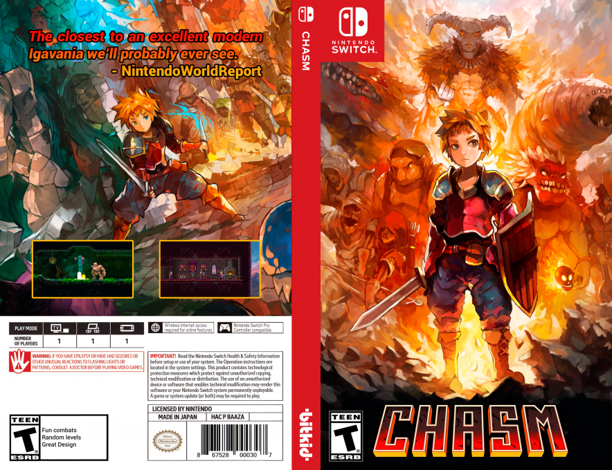 Chasm — box-texture (US)
