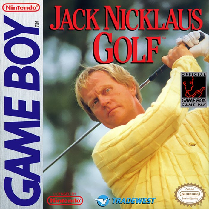Jack Nicklaus Golf box art