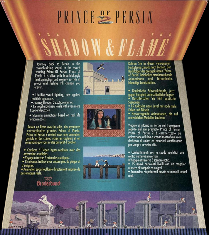 Prince Of Persia 2 - The Shadow And The Flame — box-2D-back (EU)