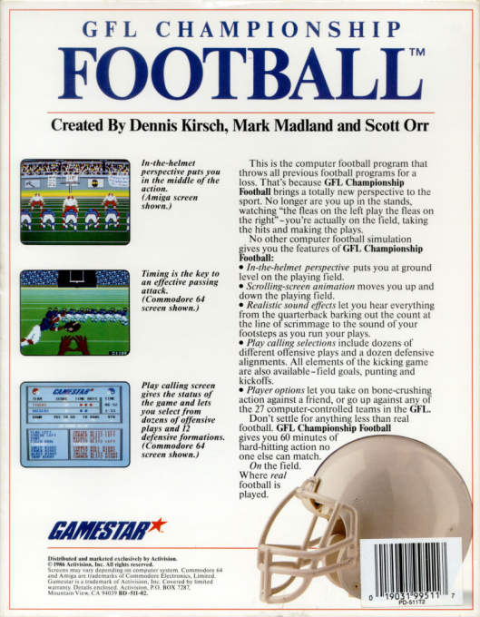 Gfl Championship Football — box-2D-back (US)