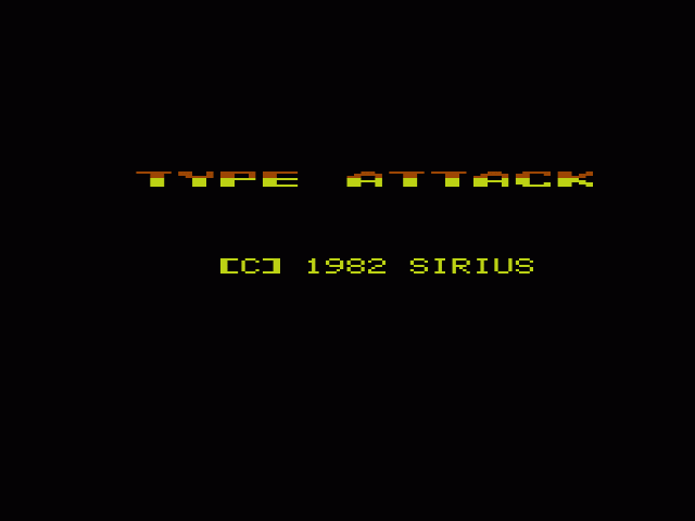 Type Attack — sstitle (US)