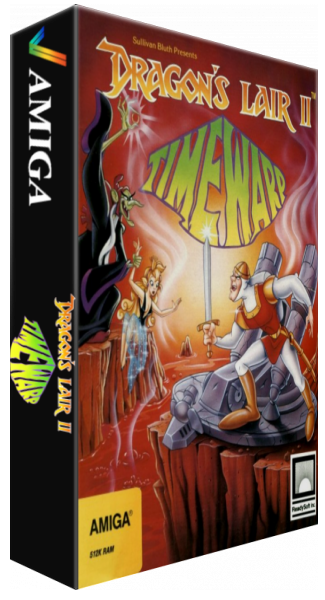 Dragon's Lair II - Time Warp — box-3D (WOR)