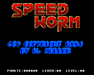 Speed Worm — sstitle (WOR)
