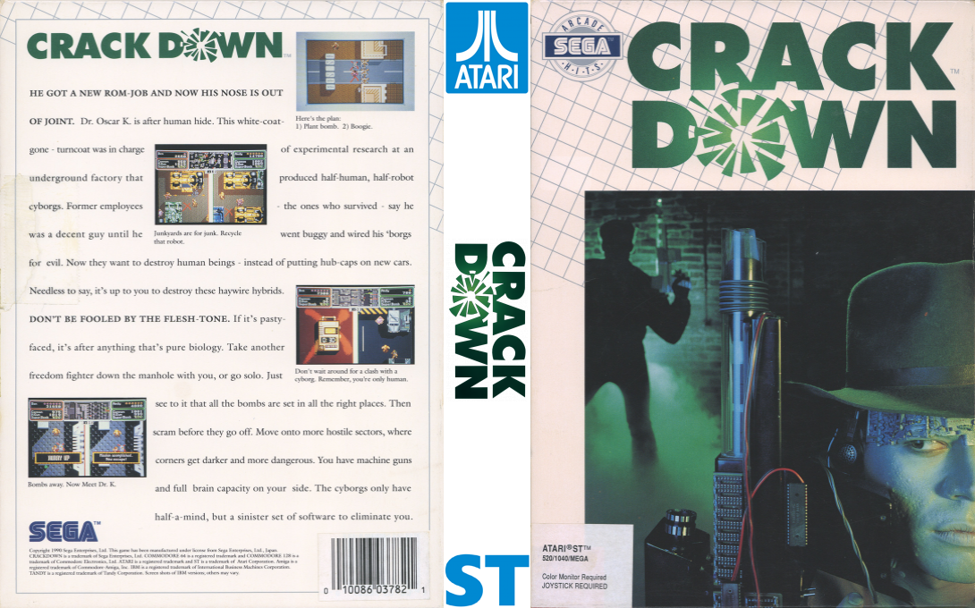 Crack Down — box-texture (US)