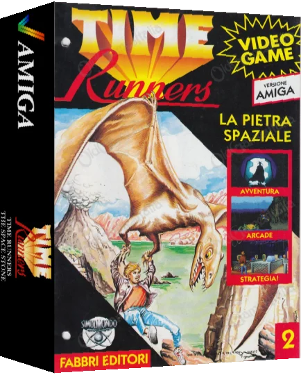 Time Runners 2 - The Space Stone — box-3D (IT)