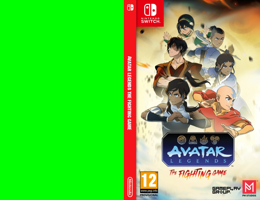 Avatar Legends : The Fighting Game — box-texture (EU)