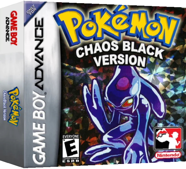 Pokemon : Chaos Black Version — box-3D (US)