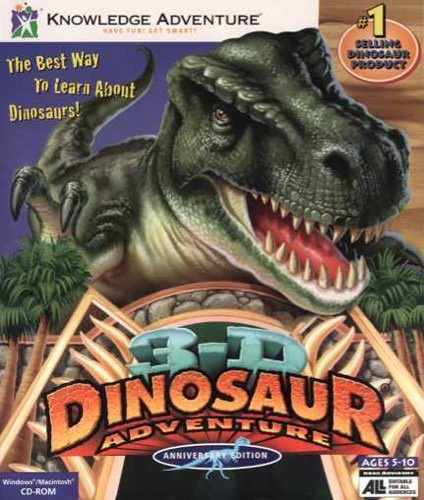3-D Dinosaur Adventure: Anniversary Edition box art
