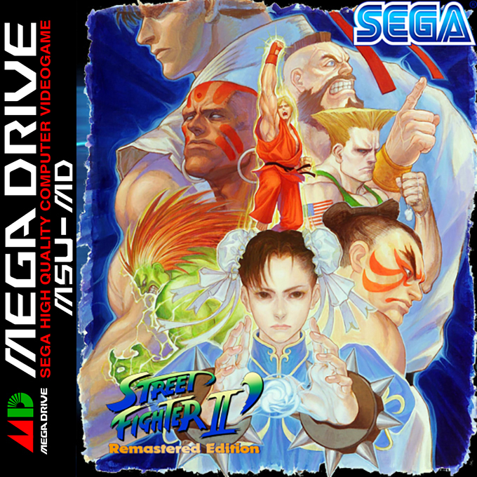 Street Fighter II' : Remastered Edition box art