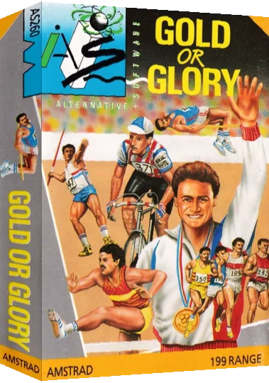 For Gold or Glory — box-3D (EU)