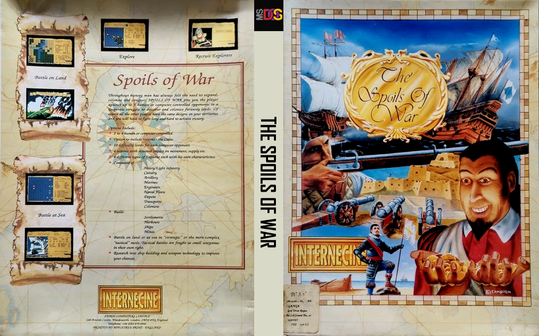 Spoils of War, The — box-texture (EU)