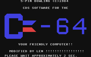 5-Pin Bowling — sstitle (WOR)