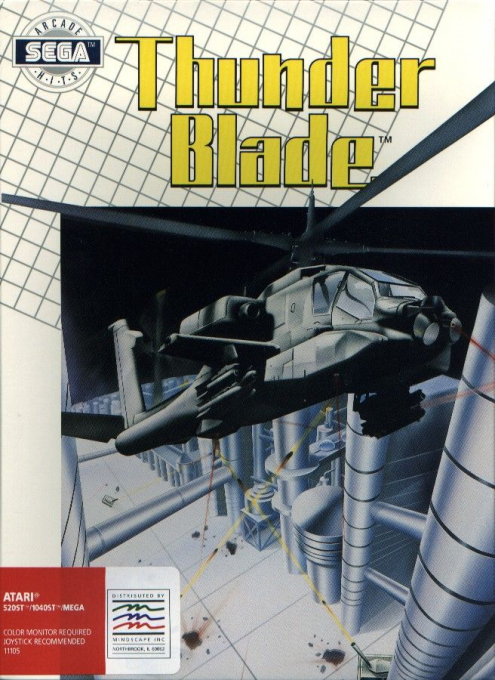 Thunder Blade box art