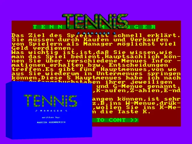 Tennis Manager — mixrbv2 (WOR)