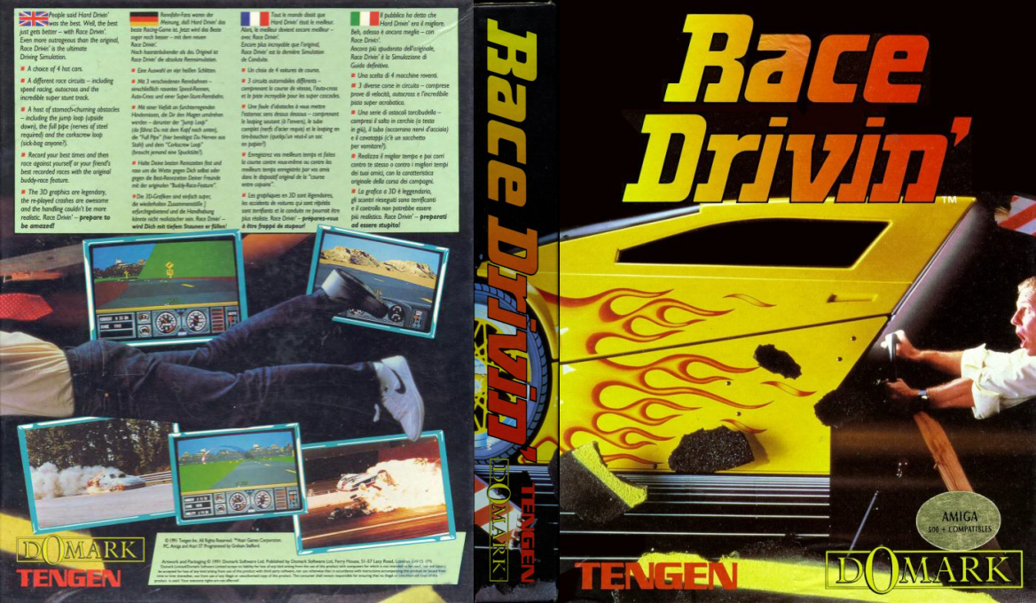 Race Drivin' — box-texture (EU)