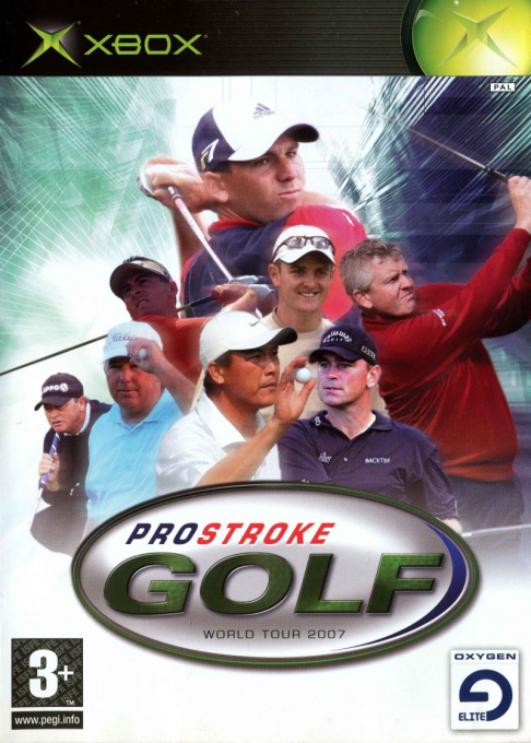 ProStroke Golf - World Tour 2007 box art