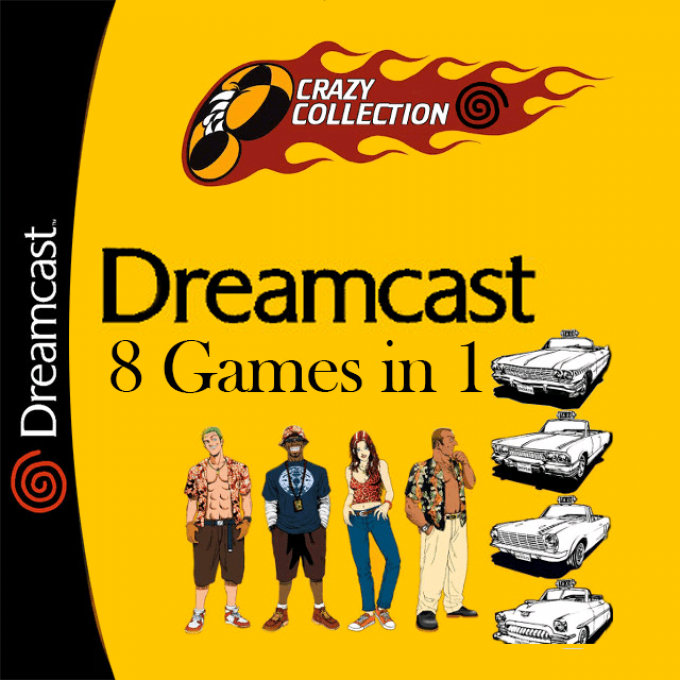 Dreamcast Crazy Collection box art