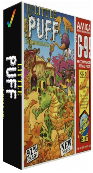 Little Puff in Dragonland — box-3D (EU)