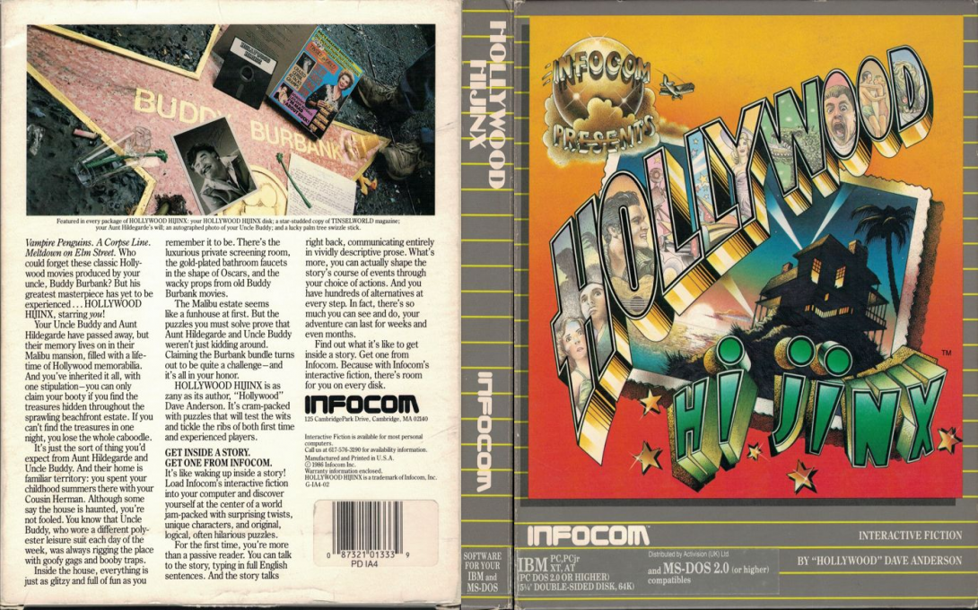 Hollywood Hijinx — box-texture (EU)