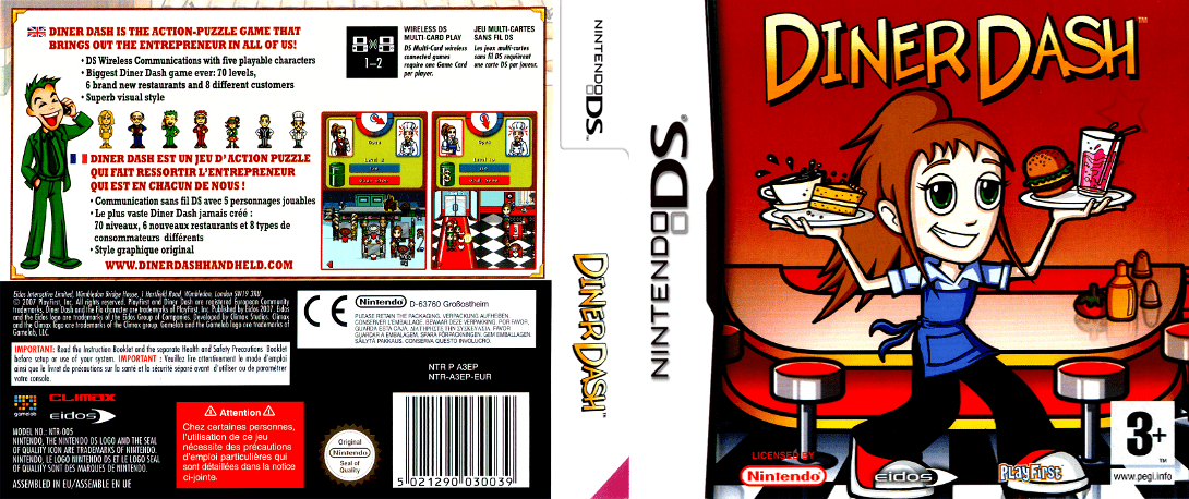 Diner Dash — box-texture (EU)