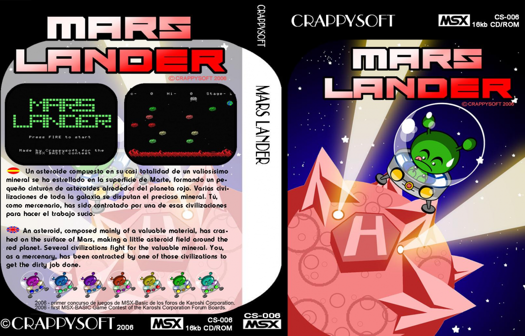 Mars Lander — box-texture (WOR)