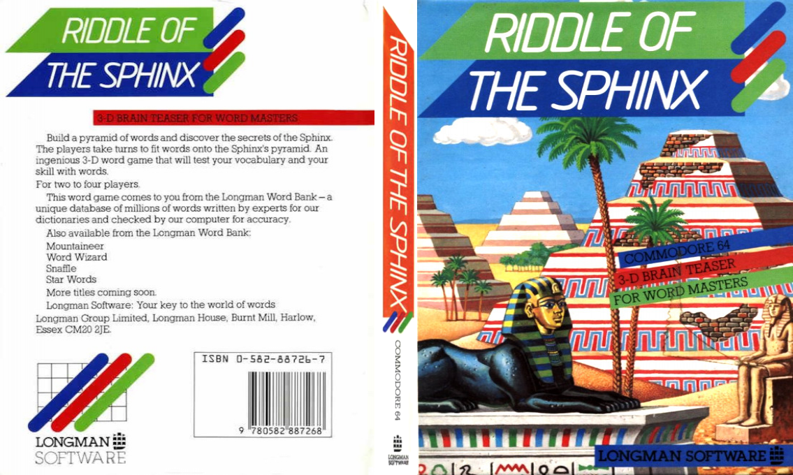 Riddle of the Sphinx — box-texture (EU)