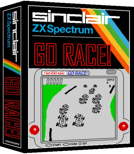 Go Race! — box-3D (SS)